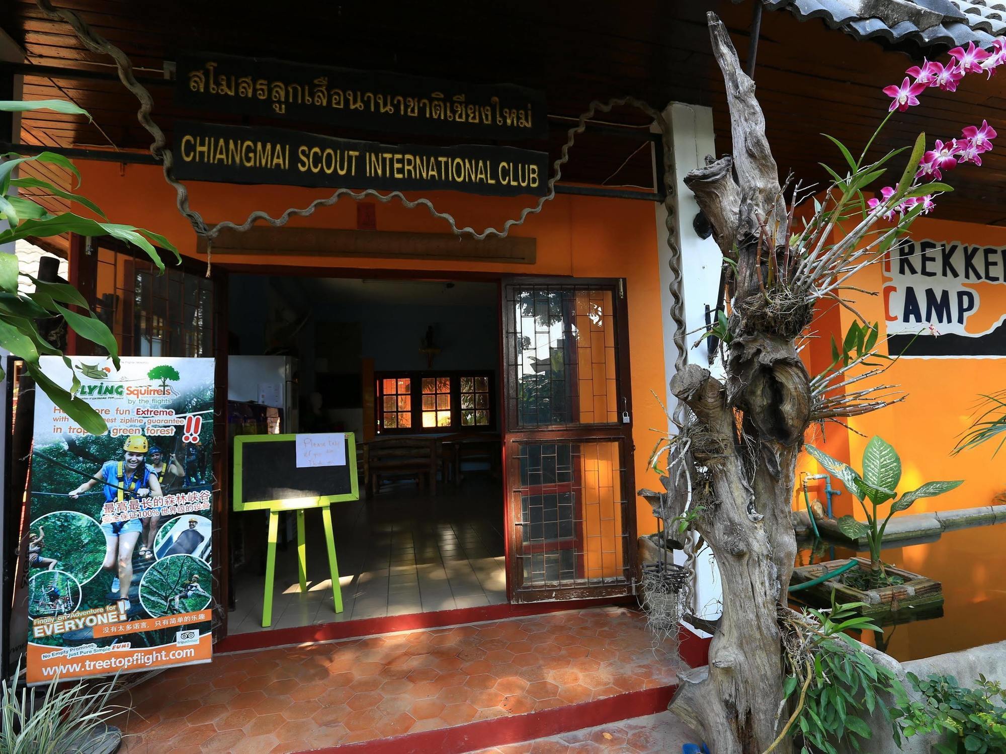 Hotel Trekker Camp Chiang Mai Exterior foto